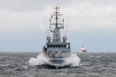 ORP Mewa w Stałym Zespole Sił Obrony Przeciwminowej NATO Grupa 1